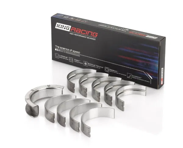 MB5353HP0.5 – KING BEARING Crankshaft Main Bearing, For Use With Ford 281 Cubic Inch 16 Valve Engine 0.5 Millimeter U...